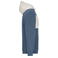 Sudadera con capucha combinada unisex JN8051. Color dusty blue/sandstone.