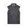 Chaleco softshell de trabajo multibolsillos hombre JN825. Color black/black.