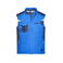 Chaleco softshell de trabajo multibolsillos hombre JN825. Color royal/navy.