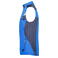 Chaleco softshell de trabajo multibolsillos hombre JN825. Color royal/navy.