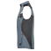 Chaleco softshell de trabajo multibolsillos hombre JN825. Color carbon/black.