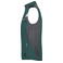 Chaleco softshell de trabajo multibolsillos hombre JN825. Color dark/green/black.