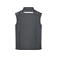 Chaleco softshell de trabajo multibolsillos hombre JN825. Color black/black.