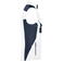 Chaleco softshell de trabajo multibolsillos hombre JN825. Color white/carbon.