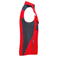 Chaleco softshell de trabajo multibolsillos hombre JN825. Color red/black.
