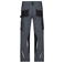 Pantalón de trabajo hombre JN832. Color carbon/black.