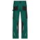 Pantalón de trabajo hombre JN832. Color dark/green/black.
