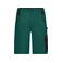 Pantalón corto de trabajo hombre JN835. Color dark/green/black.