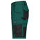 Pantalón corto de trabajo hombre JN835. Color dark/green/black.