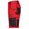 Pantalón corto de trabajo hombre JN835. Color red/black.
