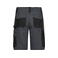 Pantalón corto de trabajo hombre JN835. Color carbon/black.