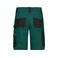Pantalón corto de trabajo hombre JN835. Color dark/green/black.
