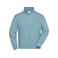 Sudadera de trabajo con cremallera hombre JN836. Color stblu.