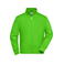Sudadera de trabajo con cremallera hombre JN836. Color lime/green.