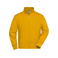 Sudadera de trabajo con cremallera hombre JN836. Color gold/yellow.