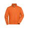 Sudadera de trabajo con cremallera hombre JN836. Color orange.