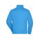 Sudadera de trabajo con cremallera hombre JN836. Color aqua.