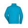 Sudadera de trabajo con cremallera hombre JN836. Color turquoise.
