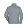 Sudadera de trabajo con cremallera hombre JN836. Color dark/grey.