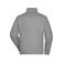 Sudadera de trabajo con cremallera hombre JN836. Color grey/heather.