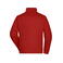 Sudadera de trabajo con cremallera hombre JN836. Color wine.