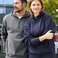Sudadera con capucha y media cremallera orgánica unisex JN839. .