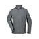 Chaqueta polar de trabajo mujer JN841. Color carbon/black.