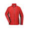 Chaqueta polar de trabajo mujer JN841. Color red/black.