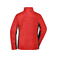 Chaqueta polar de trabajo mujer JN841. Color red/black.