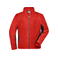 Chaqueta polar de trabajo hombre JN842. Color red/black.
