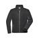Chaqueta polar de trabajo hombre JN842. Color black/carbon.