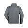 Chaqueta polar de trabajo hombre JN842. Color carbon/black.