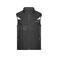 Chaleco softshell de trabajo multibolsillos hombre JN845. Color black/black.