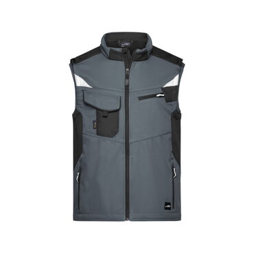 Chaleco softshell de trabajo multibolsillos hombre JN845