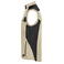 Chaleco softshell de trabajo multibolsillos hombre JN845. Color stone/black.