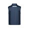 Chaleco softshell de trabajo multibolsillos hombre JN845. Color navy/navy.