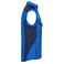 Chaleco softshell de trabajo multibolsillos hombre JN845. Color royal/navy.
