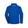 Chaqueta de trabajo softshell unisex JN853. Color royal/white.