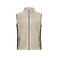 Chaleco de trabajo polar hombre JN856. Color stone/black.