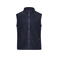 Chaleco de trabajo polar hombre JN856. Color navy/navy.