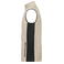 Chaleco de trabajo polar hombre JN856. Color stone/black.