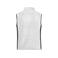 Chaleco de trabajo polar hombre JN856. Color white/carbon.