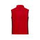 Chaleco de trabajo polar hombre JN856. Color red/black.