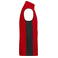 Chaleco de trabajo polar hombre JN856. Color red/black.