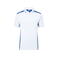 Polo de trabajo hombre JN858. Color white/royal.