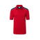 Polo de trabajo hombre JN858. Color red/navy.