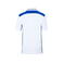 Polo de trabajo hombre JN858. Color white/royal.