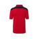 Polo de trabajo hombre JN858. Color red/navy.