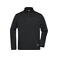 Sudadera de trabajo media cremallera hombre JN864. Color black/black.