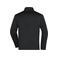 Sudadera de trabajo media cremallera hombre JN864. Color black/black.